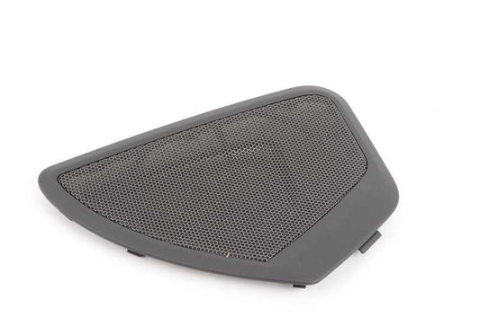 Moldura altavoz metal derecho OEM 51417278450 para BMW F20, F21, F22, F87, F23... y más. Original BMW.