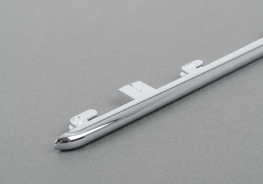 Moldura decorativa lateral delantera derecha OEM 51137009248 para BMW E63 y E64. Original BMW.