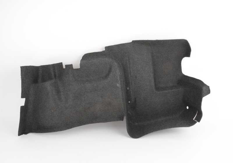 Revestimiento interior paso de rueda maletero derecho OEM 51471933448 para BMW E30. Pieza original BMW.
