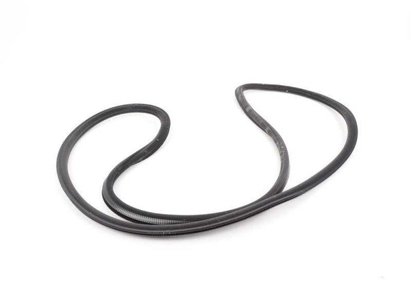 Protector de canto puerta trasera izquierda OEM 51728175083 para BMW E38. Original BMW.