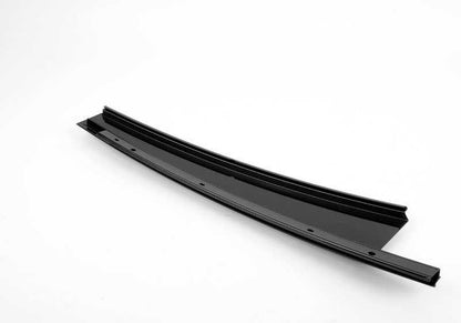Moldura marco de ventana pilar B puerta trasera izquierda para BMW E70, E70N (OEM 51357207835). Original BMW.