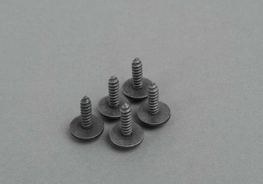 Viti e graffette per il paraurti posteriore OEM 51122293990 per BMW E46 {316i, 316CI} (modelli compatibili 1998–2006). BMW originale.