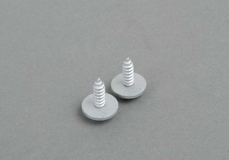 Viti e graffette per il paraurti posteriore OEM 51122293990 per BMW E46 {316i, 316CI} (modelli compatibili 1998–2006). BMW originale.