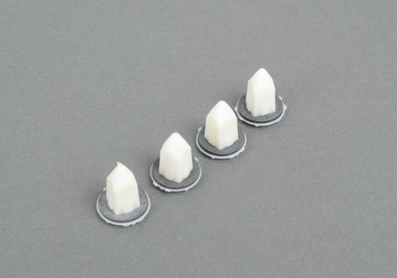 Viti e graffette per il paraurti posteriore OEM 51122293990 per BMW E46 {316i, 316CI} (modelli compatibili 1998–2006). BMW originale.