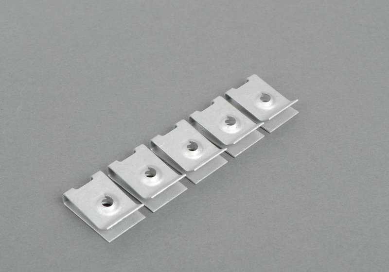 Viti e graffette per il paraurti posteriore OEM 51122293990 per BMW E46 {316i, 316CI} (modelli compatibili 1998–2006). BMW originale.