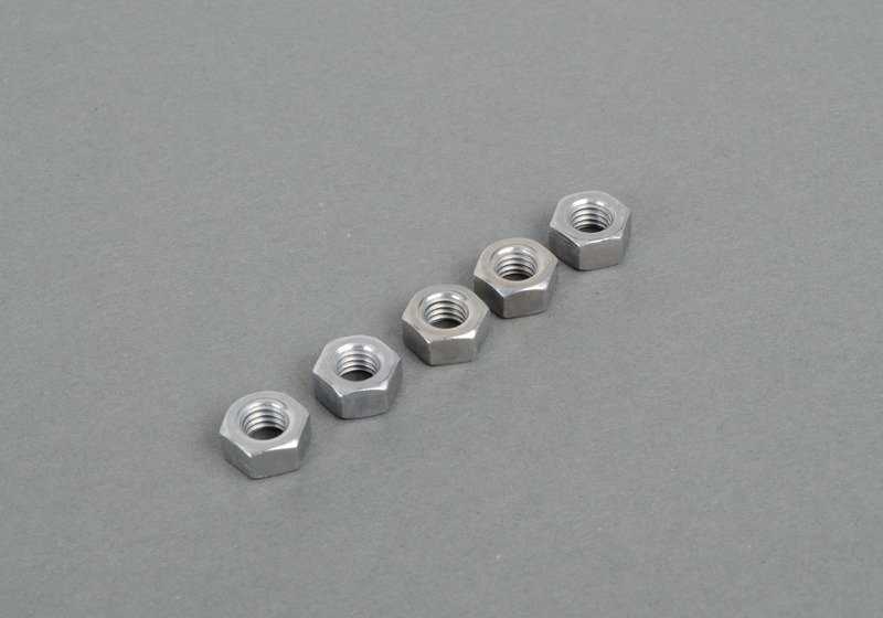 Viti e graffette per il paraurti posteriore OEM 51122293990 per BMW E46 {316i, 316CI} (modelli compatibili 1998–2006). BMW originale.