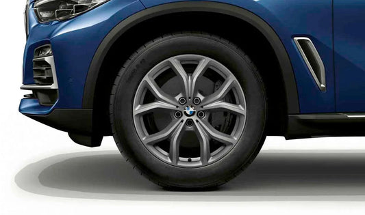 Rueda Completa de Invierno V-Speiche 735 para varios modelos/series de BMW (OEM 36115A81985). Original BMW