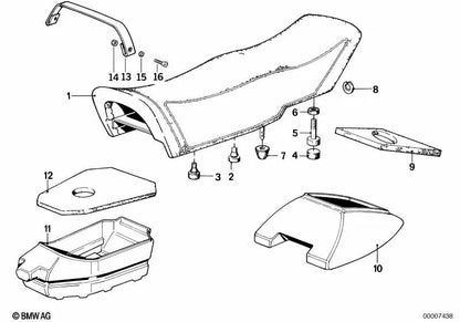 Junta para BMW R 248 (OEM 52531242254). Original BMW