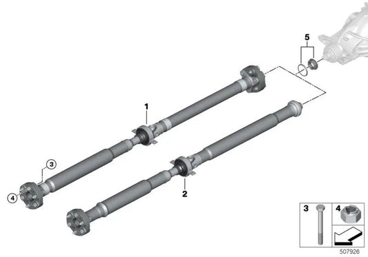 Drive shaft for BMW G30N, G31N (OEM 26109845270). Original BMW.