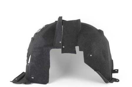Cubierta paso de rueda delantero derecho OEM 51717266546 para MINI R55, R56, R57, R58, R59. Original MINI.