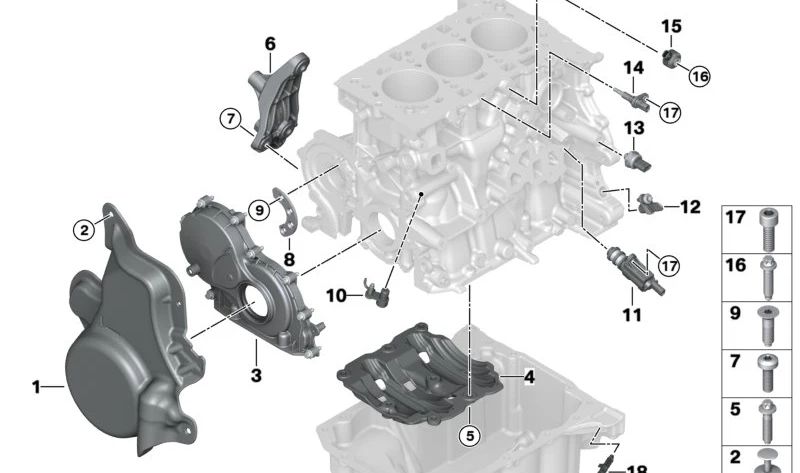 Soporte de cojinete OEM 11118611742 para BMW F20, F21, F40, F52, F70, F22, F23, F44, F45, F46, U06, F30, F31, F35, F32, F36, F48, F49, U11, U12, F39, U10 y MINI F54, F55, F56, F57, F60, F65, F66, U25. Original BMW y MINI.