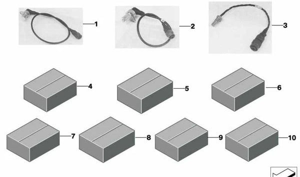 Sensor de temperatura del aceite OEM 12141319363 para BMW E30, E31, E32, E34, E36, E38, E39, E46, E53, E60, E61, E63, E64, E65, E66, E83, E85, E86, Z3, Z4. Original BMW.