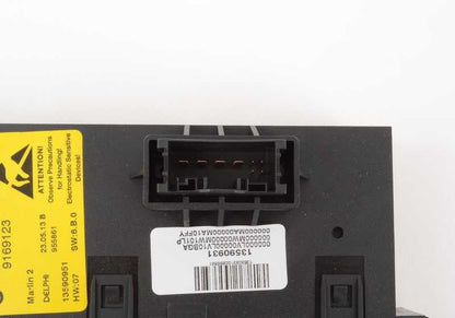 Juego de reparación para módulo de la consola central OEM 61319169123 para BMW E63, E64. Original BMW.