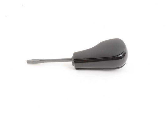 Leather and plastic gear shift knob OEM 25161423500 for BMW E46, E39, E53. Original BMW