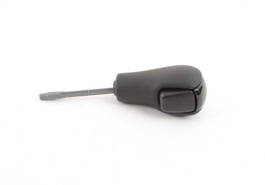 Leather and plastic gear shift knob OEM 25161423500 for BMW E46, E39, E53. Original BMW