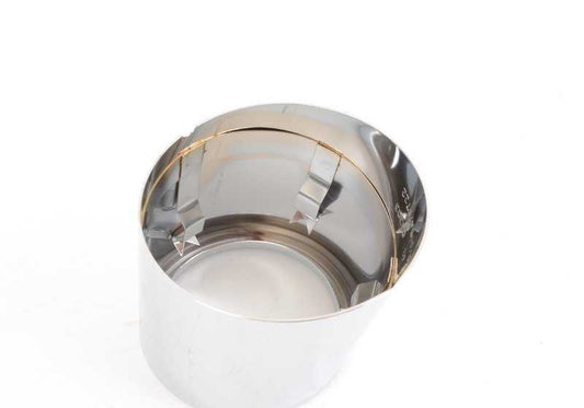 Chrome Exhaust Tip for BMW 5 Series F07, F10, F11, F18 and 6 Series F06, F12, F13 (OEM 18307594919). Original BMW