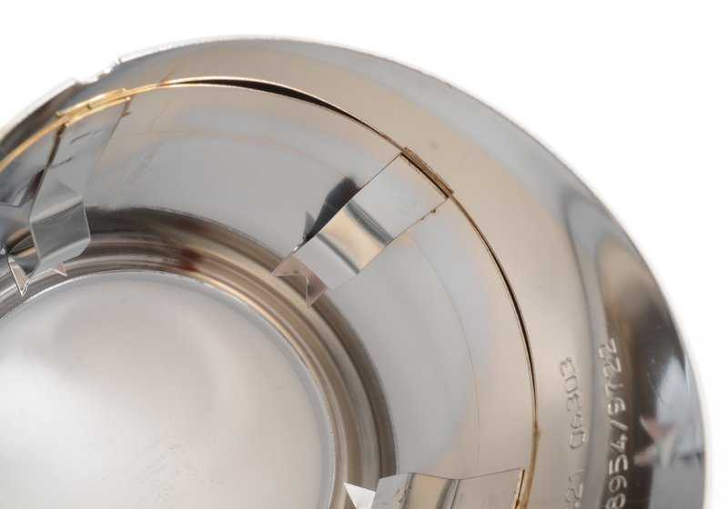 Chrome Exhaust Tip for BMW 5 Series F07, F10, F11, F18 and 6 Series F06, F12, F13 (OEM 18307594919). Original BMW