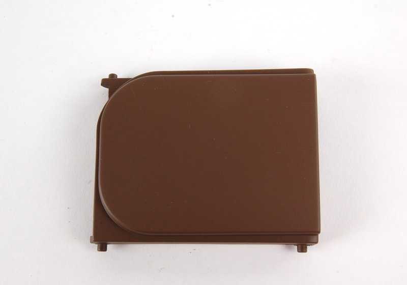 Left mechanism trim cover for BMW 3 Series E36 (OEM 51438172801). Original BMW