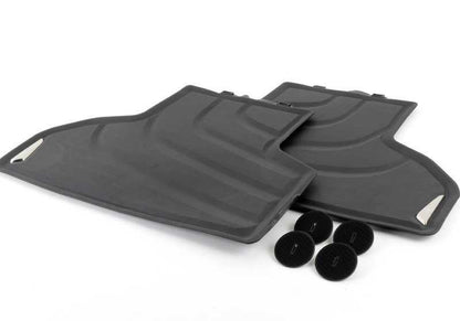 Alfombrillas textiles traseras OEM 51472347733 para BMW X5 F15 (sDrive25d, xDrive25d, xDrive28i, xDrive30d). Original BMW. Protección contra suciedad y desgaste. Calidad premium y ajuste perfecto.