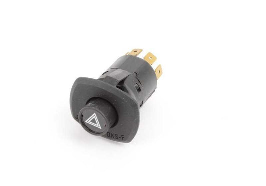 Interruptor luces emergencia OEM 61311356197 para BMW E12. Repuesto original BMW.