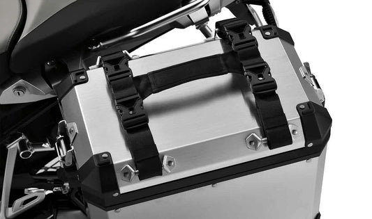 Manico di trasporto OEM 77498543224 per valigie e topcase in alluminio BMW R 1200 gs, R 1250 gs, F 850 ​​gs, f 900 gs ... e altro. BMW MOTORAD originale.