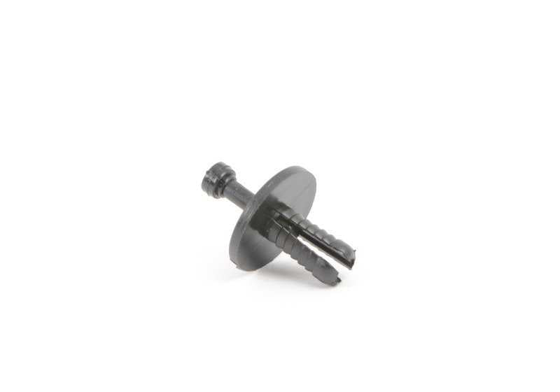 Clip de sujeción OEM 51481884779 para BMW E30 y E28. Compatible con elementos como tapizado del maletero o filtro de aire. Original BMW.