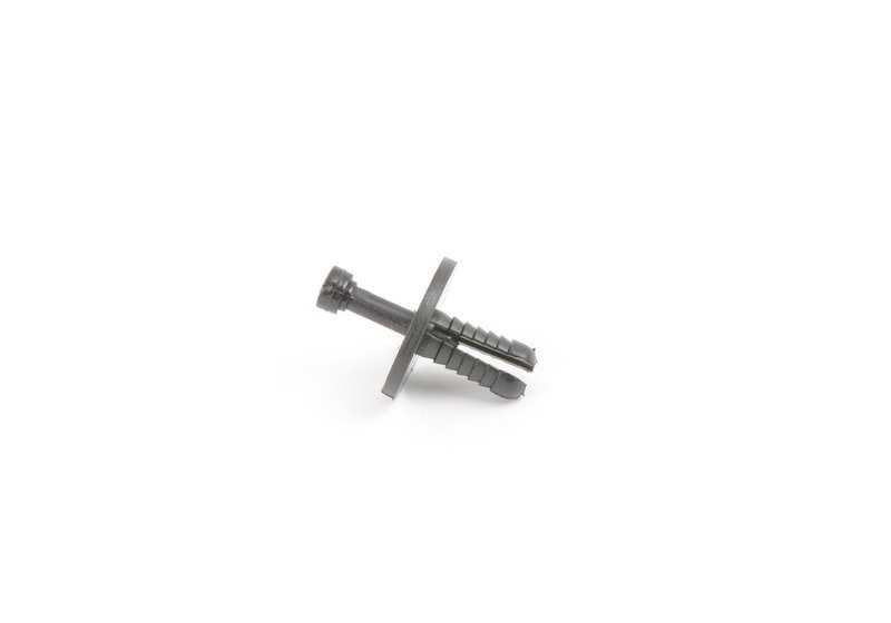 Clip de sujeción OEM 51481884779 para BMW E30 y E28. Compatible con elementos como tapizado del maletero o filtro de aire. Original BMW.