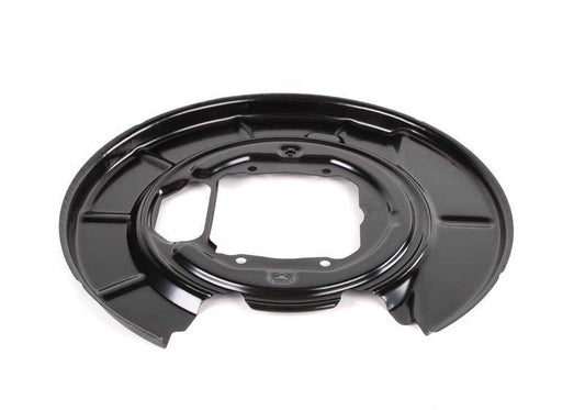 Protector de disco de freno trasero derecho OEM 34211162774 para BMW Serie 5 E39 (520i, 523i, 525i, 528i, 530i, 535i, 540i, M5). Original BMW.