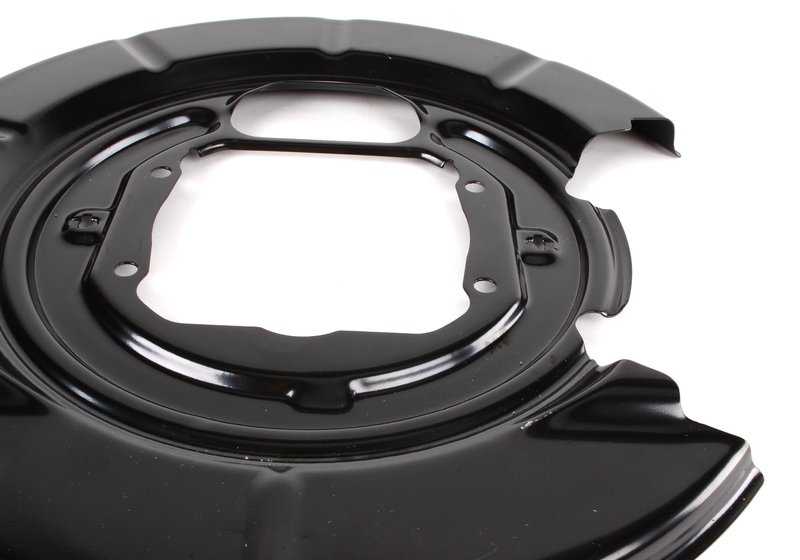 Protector de disco de freno trasero derecho OEM 34211162774 para BMW Serie 5 E39 (520i, 523i, 525i, 528i, 530i, 535i, 540i, M5). Original BMW.