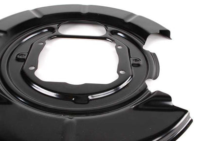 Protector de disco de freno trasero derecho OEM 34211162774 para BMW Serie 5 E39 (520i, 523i, 525i, 528i, 530i, 535i, 540i, M5). Original BMW.