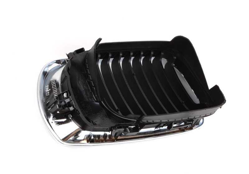 GRIGGIO DELLA DESTRA EMBELEDORA OEM 51137030546 per BMW E46 {316i (AL11, AL12, AL21, AL22, AL51, AN72, AN82, AX31, AX32, AX41)}. BMW originale di colore nero.