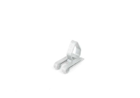 Clip de fijación OEM 51451852827 para BMW E30, E28, E23. Pieza usada en la sujeción de la moldura del salpicadero. Compatible con todos los modelos indicados. Original BMW.
