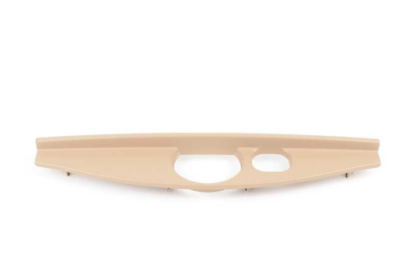 Light beige bug lid OEM 51498259847 for BMW E46. Original BMW piece.