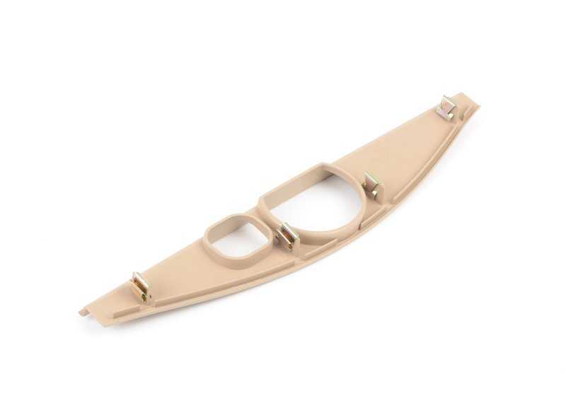 Light beige bug lid OEM 51498259847 for BMW E46. Original BMW piece.