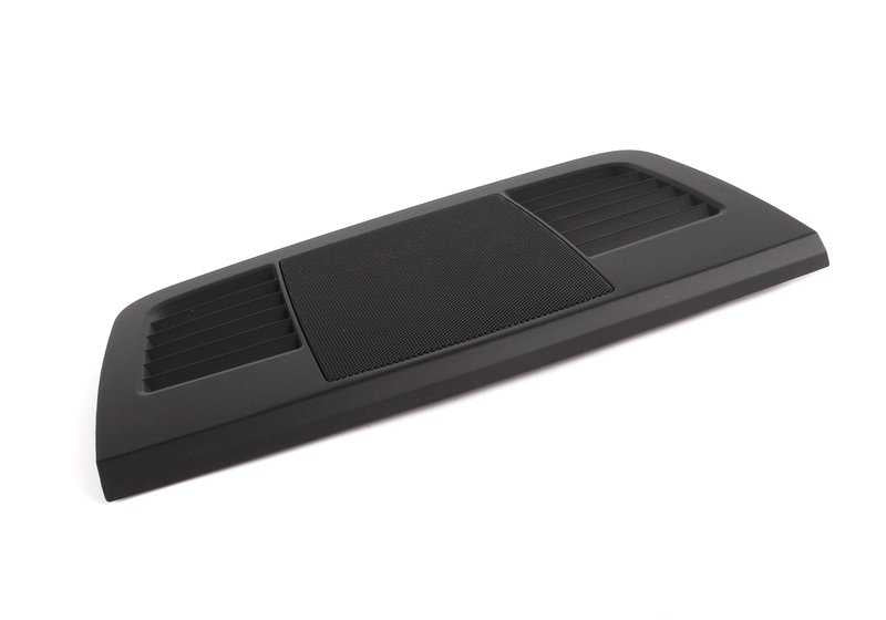 Rejilla altavoz central salpicadero OEM 51457123749 para BMW E90, E91, E92, E93. Pieza original BMW.