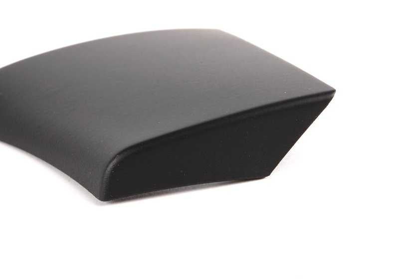 Embellecedor salida cinturón izquierdo negro OEM 51437055415 para BMW Z4 E85 (modelos: 2.0i, 2.2i, 2.5i) del 2002 al 2008. Recambio original BMW.