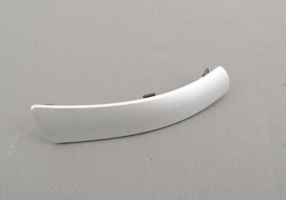 Moldura embellecedora de aluminio izquierda OEM 51418258997 para BMW E52. Original BMW.