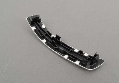 Moldura embellecedora de aluminio izquierda OEM 51418258997 para BMW E52. Original BMW.