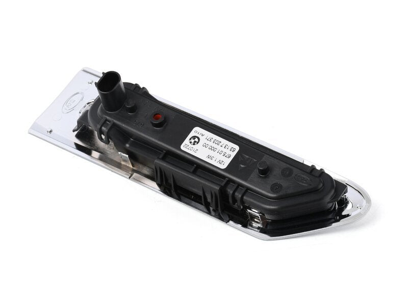 Indicador de dirección adicional izquierdo OEM 63137203371 para BMW Serie 7 F01, F02, F03, F04 Hybrid. Original BMW.