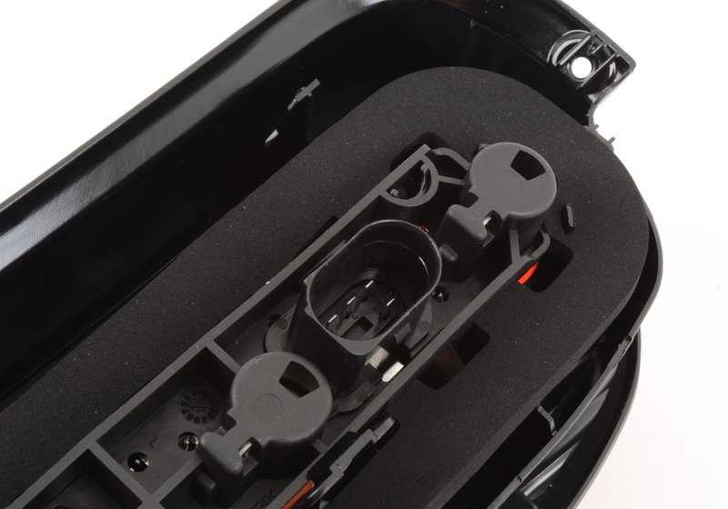 Luz trasera lateral izquierda blanca OEM 63212754529 para MINI Clubman R55, R55 LCI. Original MINI.