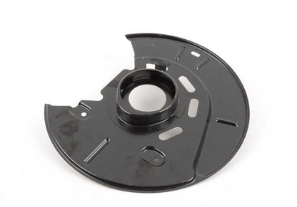 Chapón protector de freno izquierdo OEM 34111153579 para BMW E21. Original BMW.