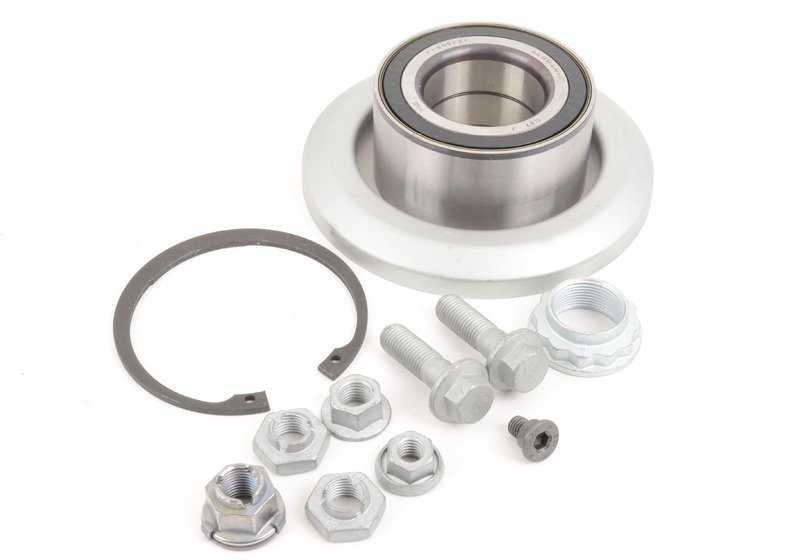 Front wheel repair Kit OEM 31222348053 for BMW E60, E61 (all XDRive models: 525d, 525i, 530d) with manual and automatic change. Only for a wheel. Original BMW.
