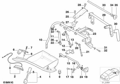Corning Disc für BMW 5 E39 -Serie, 7 E38 -Serie (OEM 51168233599). Original BMW