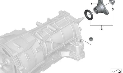 Tuerca estriada M27x1,5 OEM 24207588761 para BMW E81, E82, E87, E88, E90, E91, E92, E93, E60, E61, E63, E64, E65, E66, F01, F02, E84, E85, E86, E89. Original BMW.