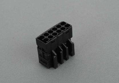 Kit de reparación de conector con piezas de fijación OEM 61119241657 para BMW E87,E90,E91,E92,E93,F01,F07,F10,F11,F12,F13,F20,F21,F25,F30,F31,F32,F34,F36,X1,X3,X5,X6,Z4. Original BMW.