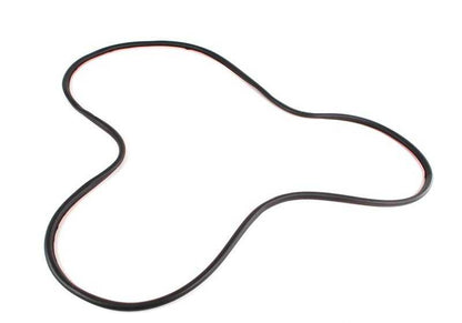 Burlete puerta trasera izquierda OEM 51348194697 para BMW E46 (316i AL11, AL12, AL21, AL22, AL51, AN72, AN82, AY11, AY31, AY32). Original BMW.