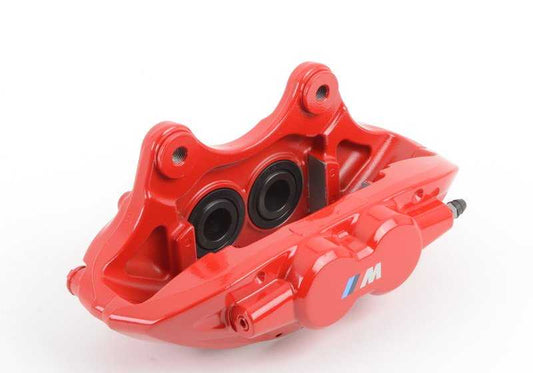 Alojamiento de pinza de freno M Performance delantero izquierdo OEM 34106875653 para BMW F20, F30, F32, F36... y más. Original BMW.