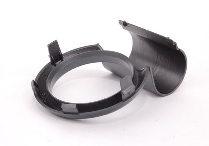 Anillo embellecedor consola freno de mano antracita OEM 51166958354 para MINI R50, R53, R52 Cabrio... y más. Original MINI.