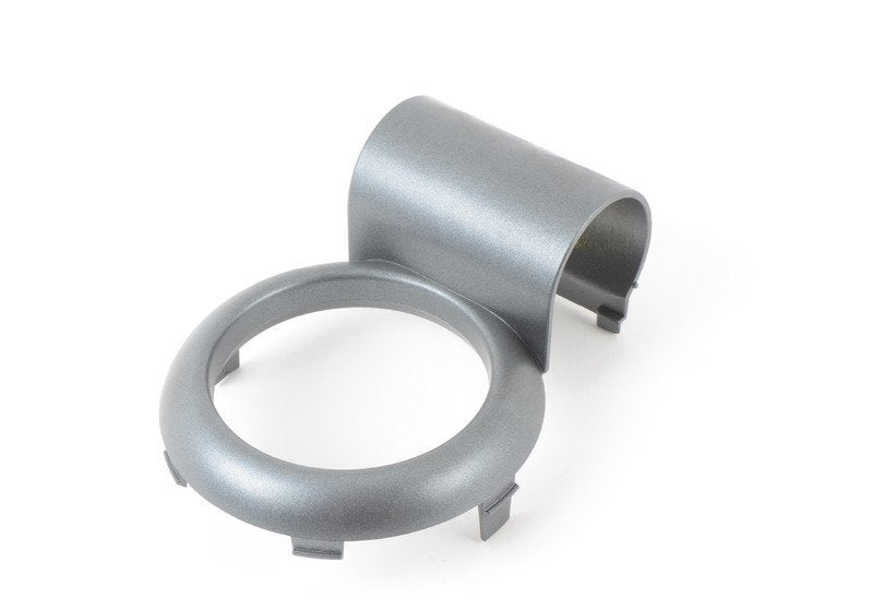 Anillo embellecedor consola freno de mano antracita OEM 51166958354 para MINI R50, R53, R52 Cabrio... y más. Original MINI.