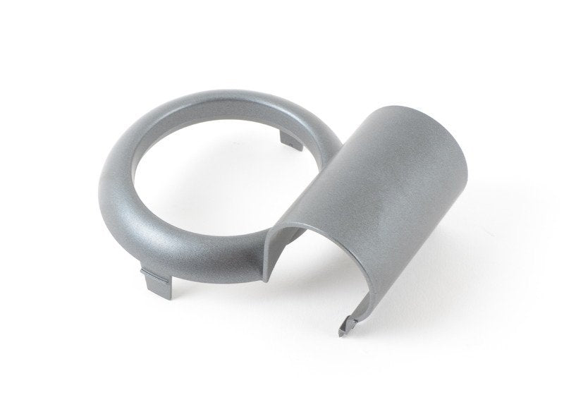 Anillo embellecedor consola freno de mano antracita OEM 51166958354 para MINI R50, R53, R52 Cabrio... y más. Original MINI.